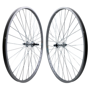 Weinmann RM19 27 Inch 100mm 126mm Bolt-On Freewheel Wheelset Silver