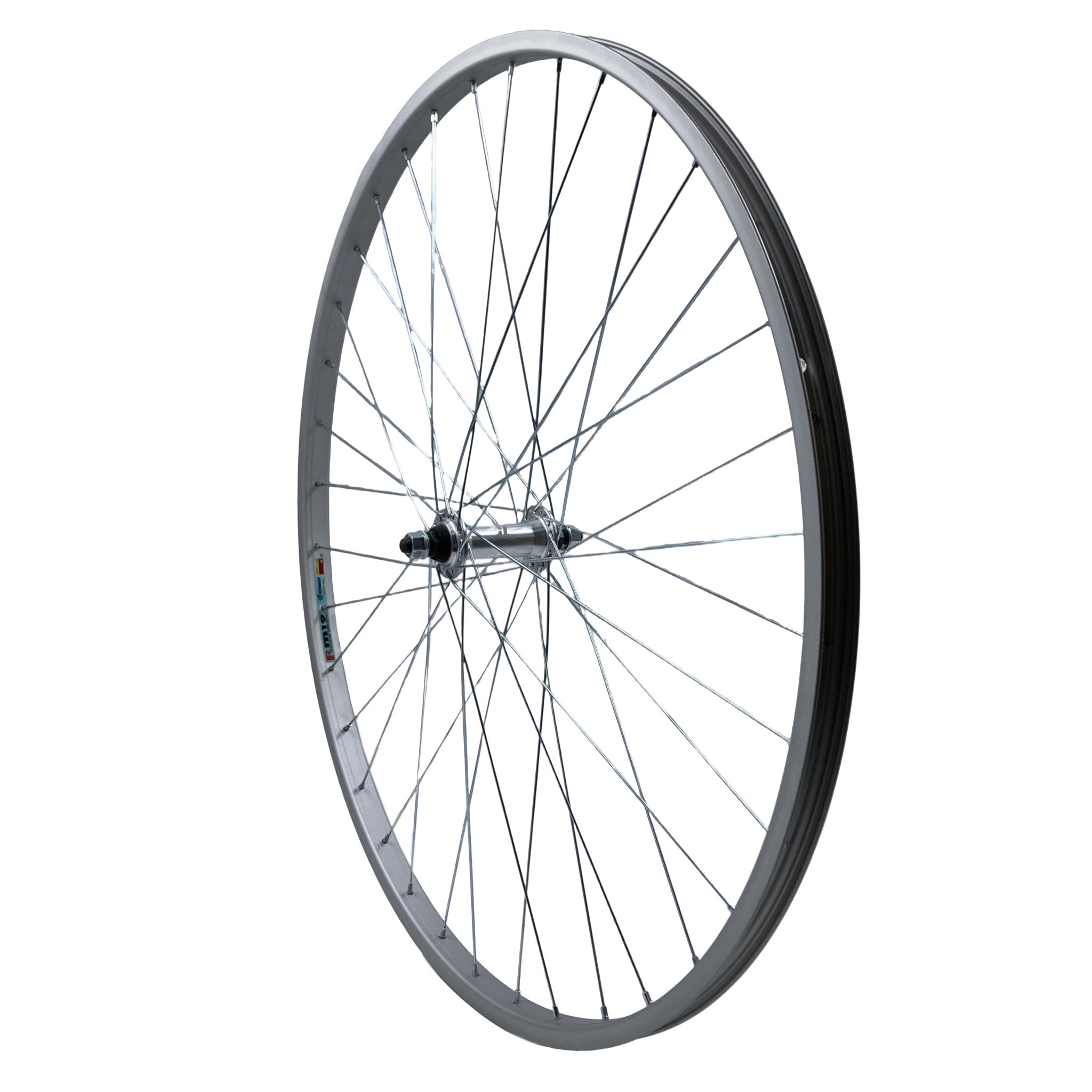 Weinmann RM19 27 Inch Front 100mm Bolt-On Wheel Silver