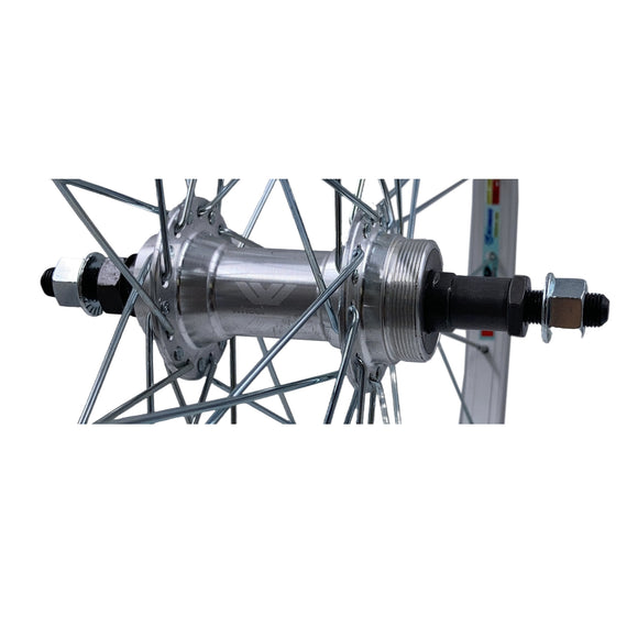 Weinmann RM19 27 Inch 100mm 126mm Bolt-On Freewheel Wheelset Silver