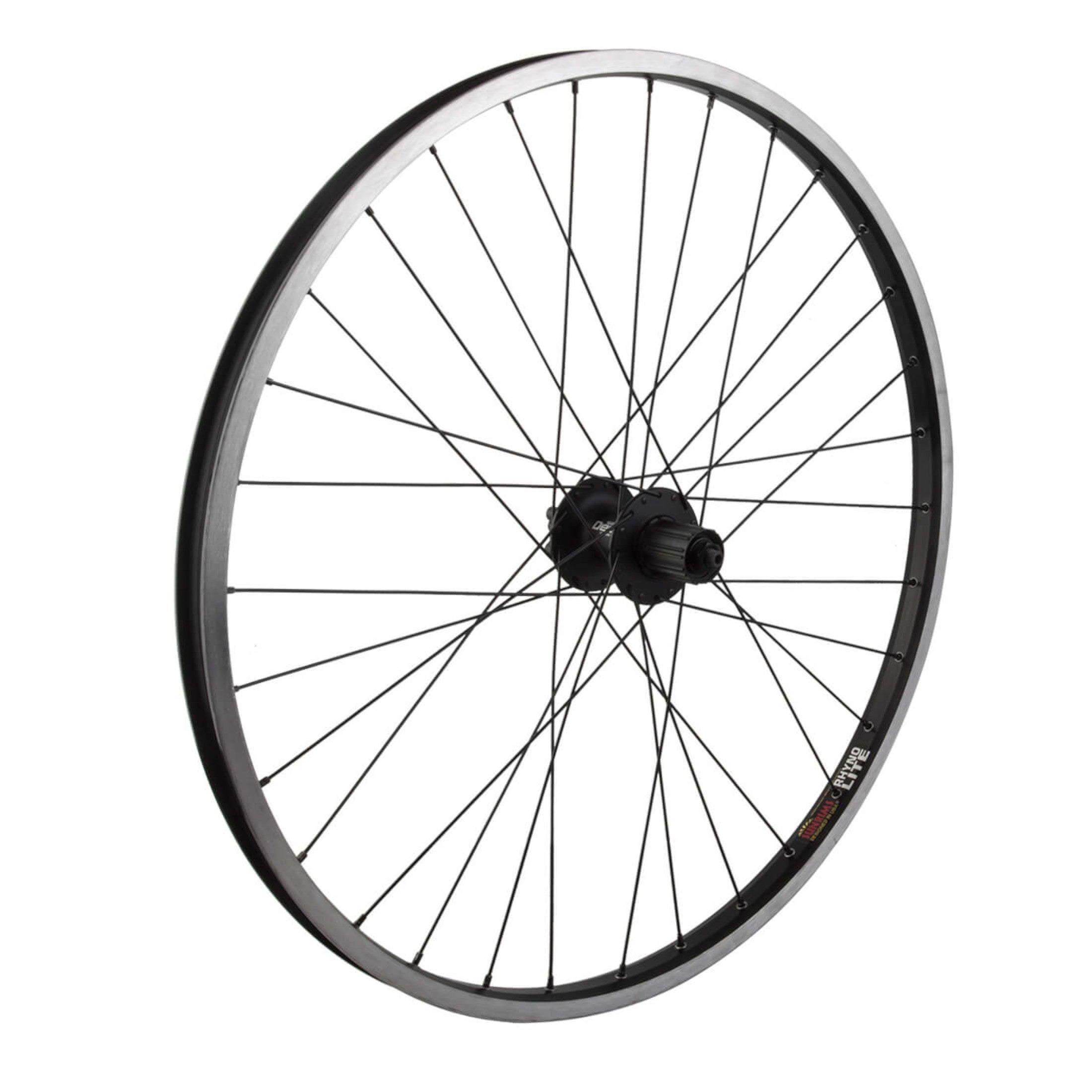 Sun Ringle Rhyno Lite 26-inch 10x135 Rear QR Shimano HG Deore Disc Black Wheel