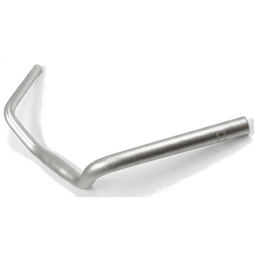 Kalloy Sweepback Touring 70mm rise 25.4 Aluminum Handle Bar Bead Blast Gray - 0