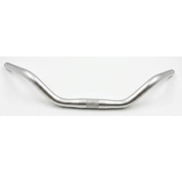 Kalloy Sweepback Touring 70mm rise 25.4 Aluminum Handle Bar Bead Blast Gray
