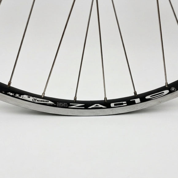 Weinmann ZAC19 26-inch 10x135 Rear QR  HG Type Black Wheel Silver Spokes