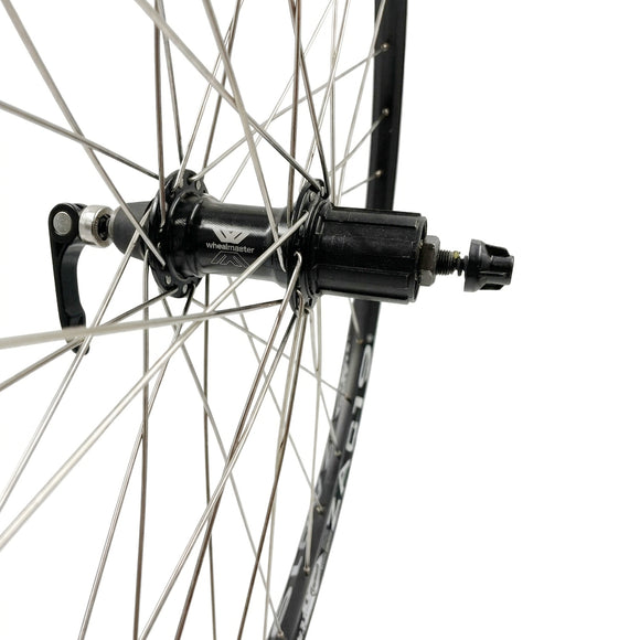 Weinmann ZAC19 26-inch 10x135 Rear QR  HG Type Black Wheel Silver Spokes
