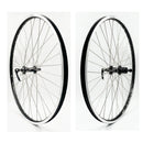 Weinmann ZAC19 26-inch 9x100 Front 10x135 Rear QR HG Type Black with Silver Spokes 36h BSB Wheelset-1