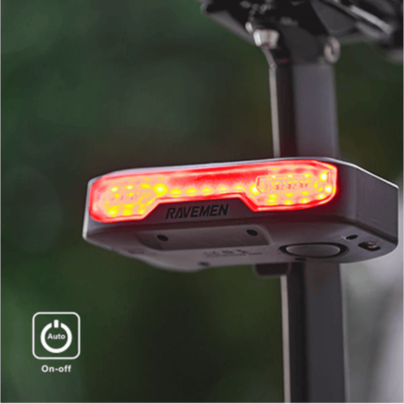 Ravemen NT101 Smart Bike Tail Light With Horn and Turn Signals