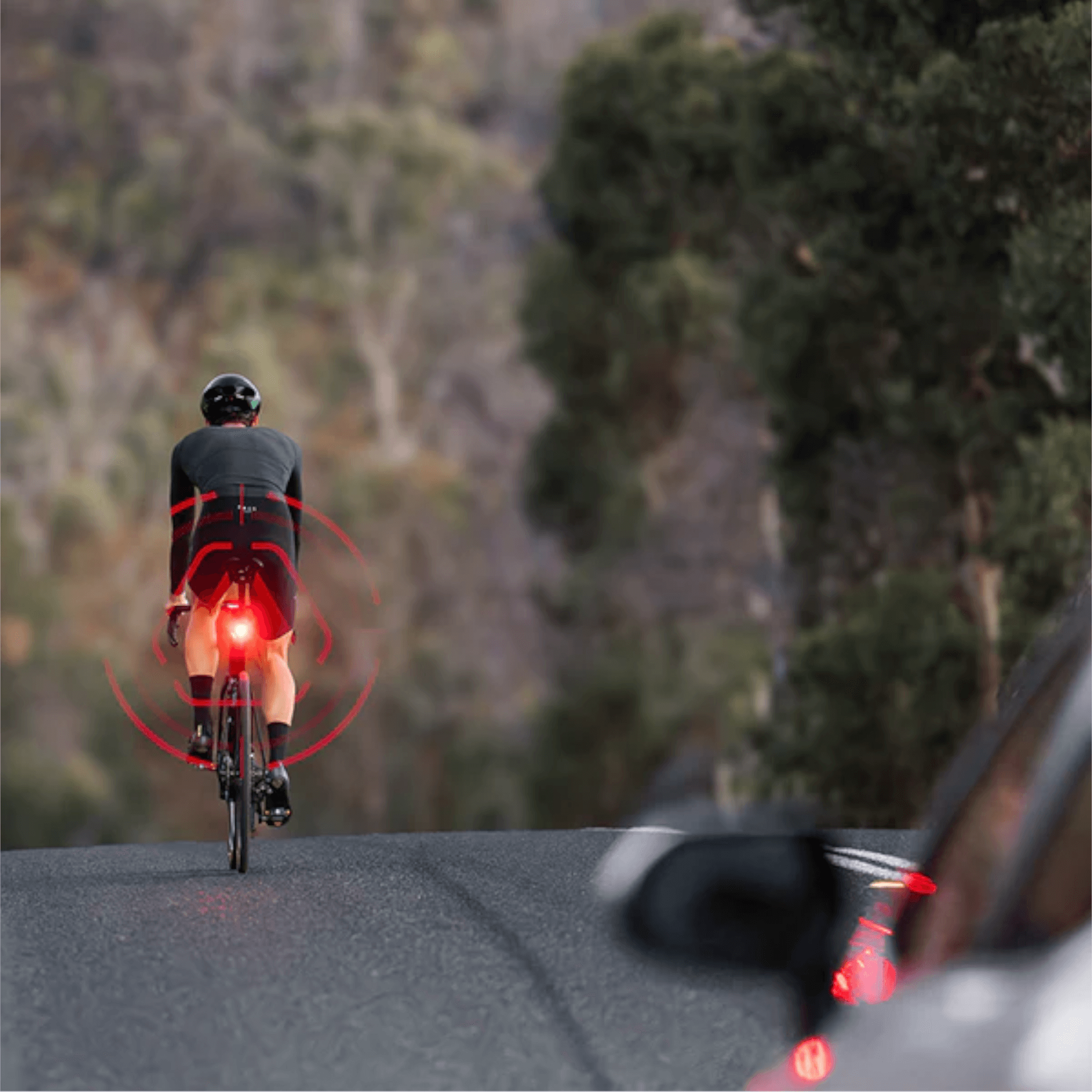 Ravemen NT201 Smart Tail light with Integrable Bike Radar | The