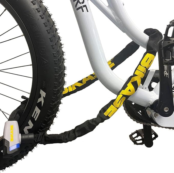 BiKase 7005 ChainKASE X-TREME Chain Key Lock Titanium Enforced 4ft BiKase