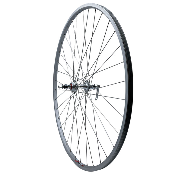 Weinmann LP18 Silver 27-inch 10x126 Rear QR Sealed Bearing Freewheel Type Road Bike Wheel