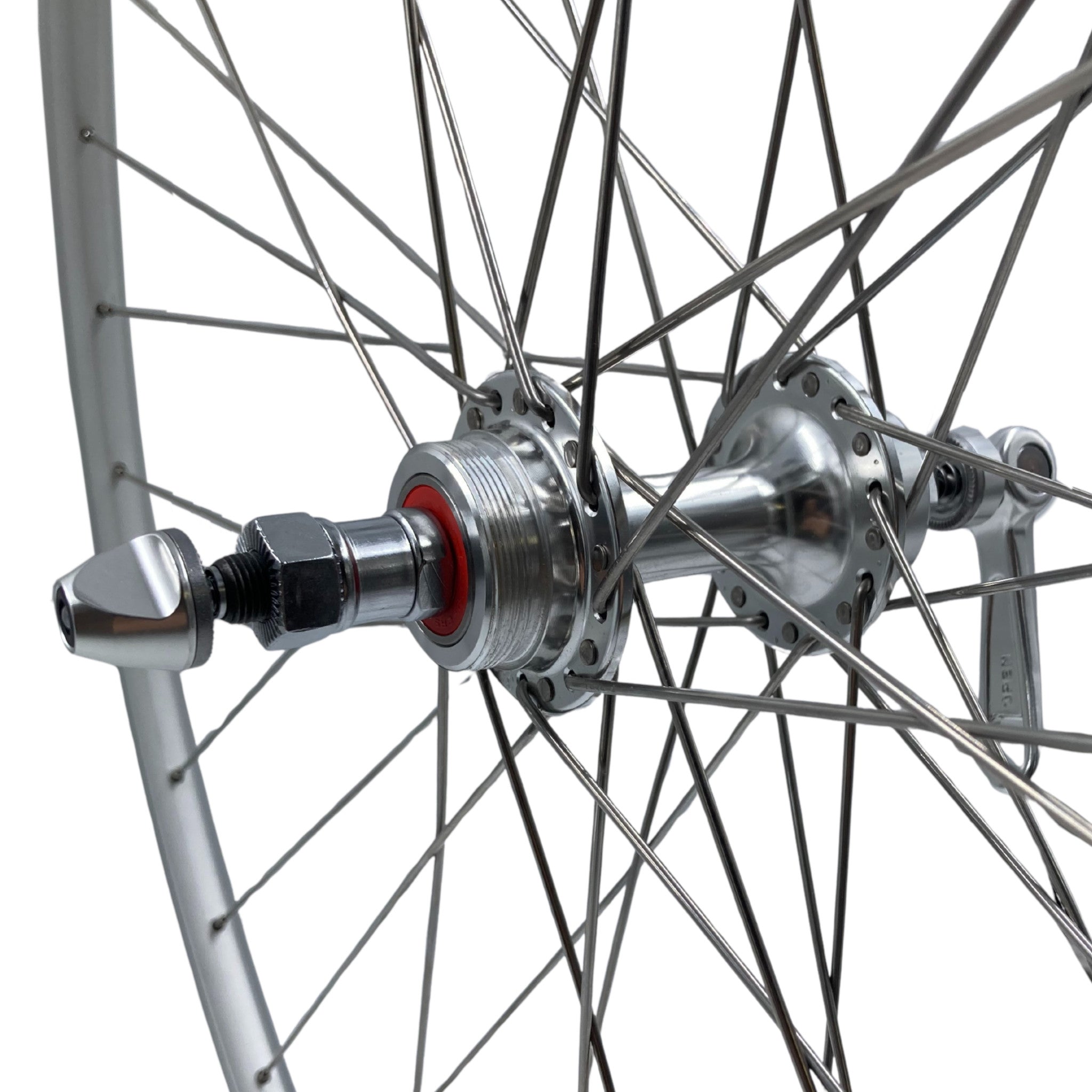 Weinmann LP18 Silver 27-inch 10x126 Rear QR Sealed Bearing Freewheel Type Road Bike Wheel