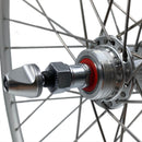 Weinmann LP18 Silver 27-inch 10x126 Rear QR Sealed Bearing Freewheel Type Road Bike Wheel-6