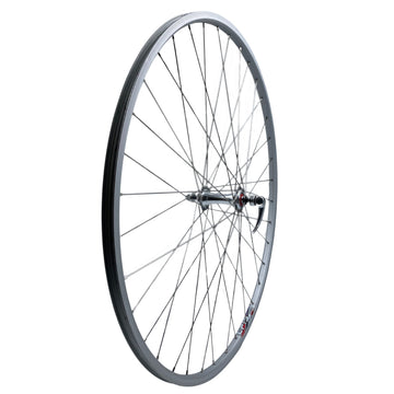 Weinmann LP18 Silver 27-inch 9x100 Front QR Sealed Bearing Road Bike Wheel Weinmann