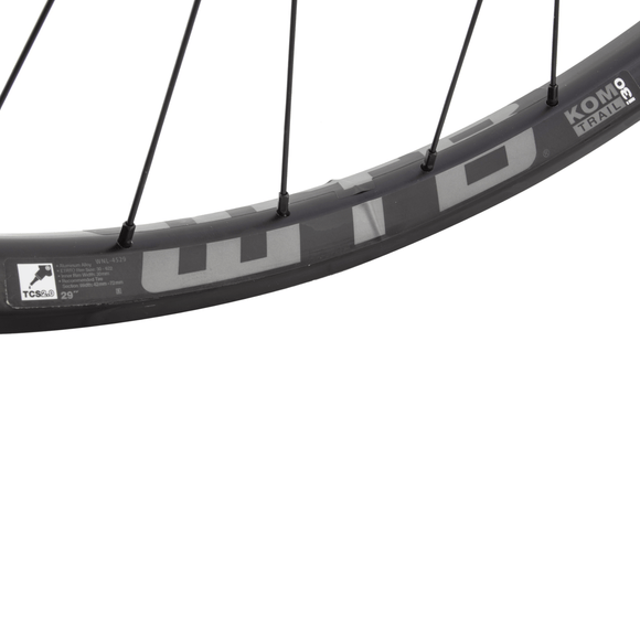 WTB KOM Trail TCS i30 29 15x100 TA Front 12x142 TA Rear XD Driver Tubeless 6-Bolt Wheelset