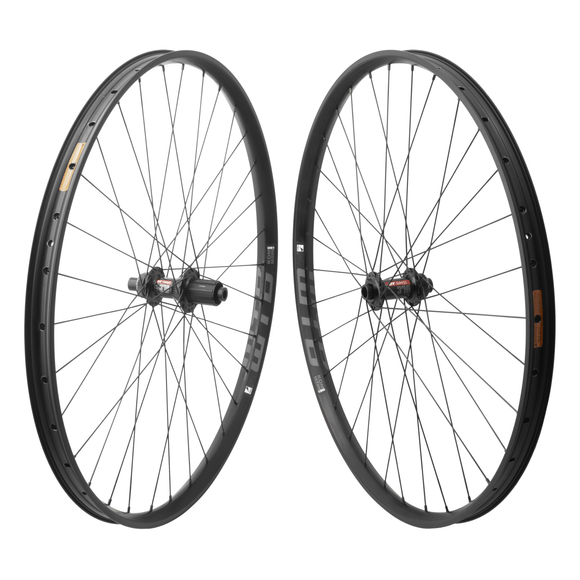 WTB KOM Trail TCS i30 29-Inch 15x100 TA Front 12x142 TA Rear DT 370 HG Tubeless Centerlock Disc Wheelset The Bikesmiths