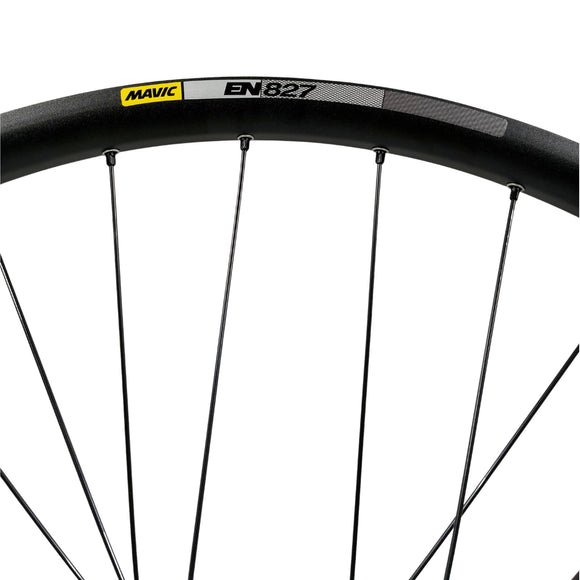 Mavic EN827 29-Inch 15x100 TA Front 12x142 TA Rear Sram MTH 716/746 HG Tubeless Disc Wheelset