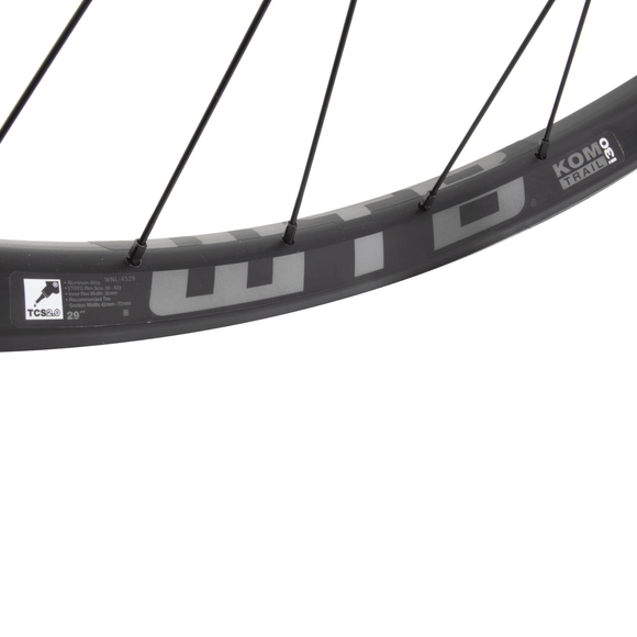 WTB KOM TRAIL TCS 2.0 i30 29-inch 15x100 Front 12x142 Rear TA DT370 HG Tubeless Disc Wheelset