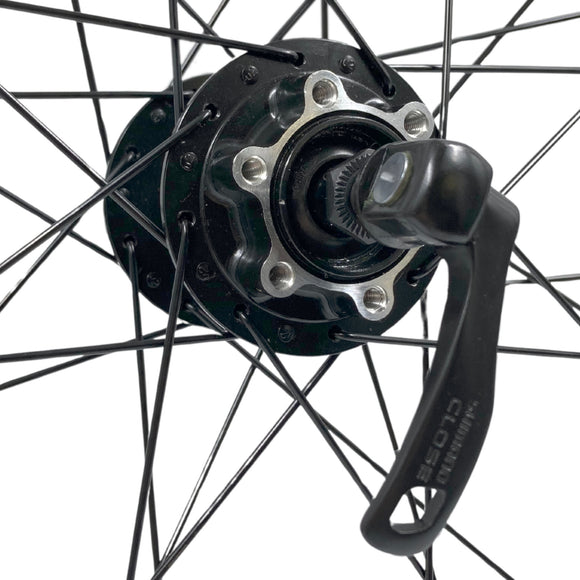 Mavic XM119 26 Inch Black REAR Shimano Cassette HG Disc 32h Wheel QR 10x135