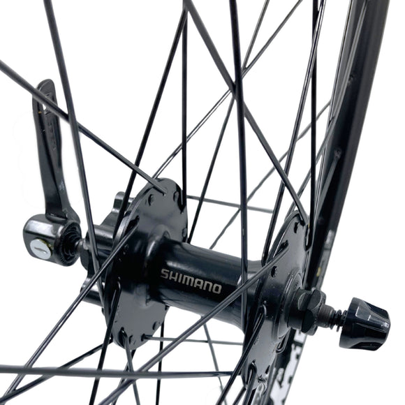 Mavic XM119 Black 26 Inch Shimano Cassette HG Disc 32h Wheelset QR 9x100mm FRONT/ 10x135mm REAR