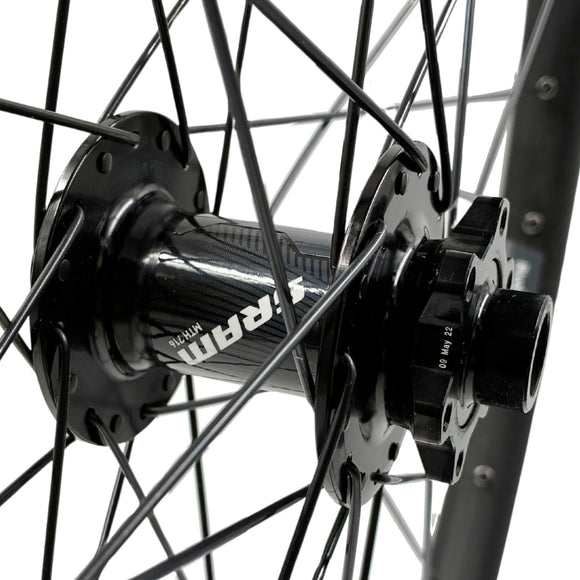 Ryde Rival30 29 15x100 TA Front 12x142 TA Rear Sram MTH 716/746 XD Tubeless 6-Bolt Wheelset