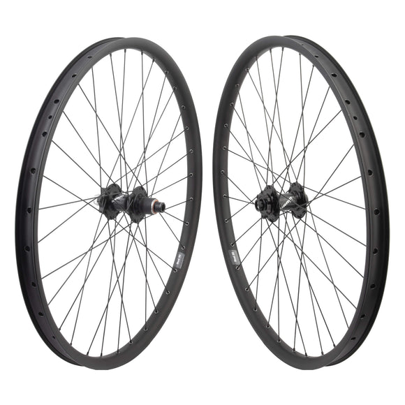 Ryde D-Rival30 27.5 15x100 TA Front 12x142 TA Rear Sram MTH 716/746 XD Driver Tubeless 6-Bolt Wheelset