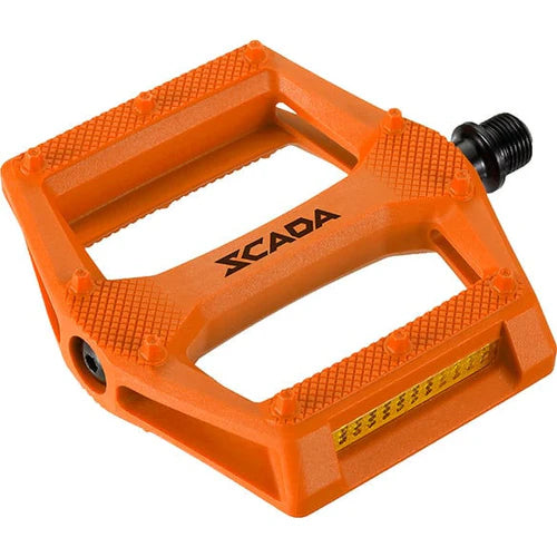 Buy orange SCADA Thermoplastic Platform Pedal w/Polymer Bushing and Reflectors