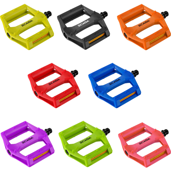 SCADA Thermoplastic Platform Pedal w/Polymer Bushing and Reflectors