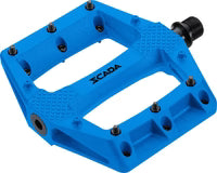 Buy blue SCADA Thermoplastic Pinned Platform Pedal w/Polymer Bushing