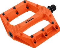 Buy orange SCADA Thermoplastic Pinned Platform Pedal w/Polymer Bushing