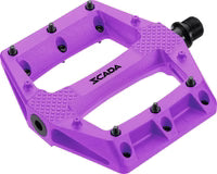 Buy purple SCADA Thermoplastic Pinned Platform Pedal w/Polymer Bushing