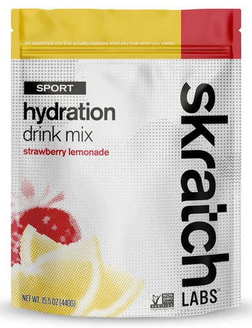 Skratch Labs Hydration Sport Drink Mix 20 Serving Resealable Pouch Skratch Labs