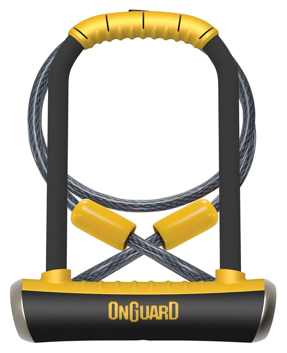 OnGuard Pitbull 8005 STD DT U-Lock with Loop Cable