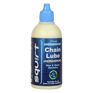 Squirt SQ-061 Low Temperature Bike Chain Dry Wax Lube - 4oz Drip