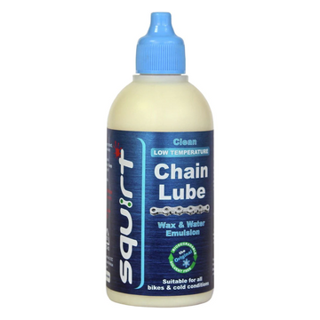 Squirt SQ-061 Low Temperature Bike Chain Dry Wax Lube - 4oz Drip Squirt