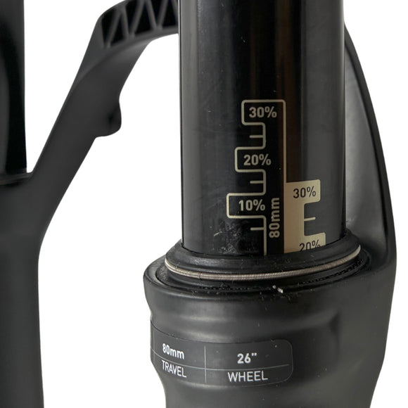 RockShox Bluto 26" TA 15x150mm 1-1/8-1.5 Fat Bike 80mm Travel Air Sprung Suspension Fork