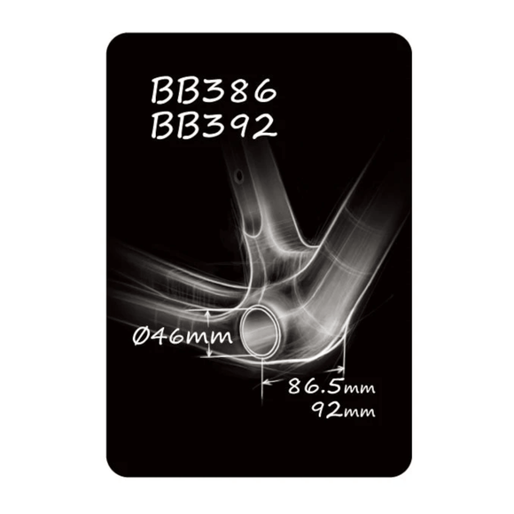 Token BB386PS for BB386/BB392 Press Fit 46mm Frames and 24mm Shimano Cranks