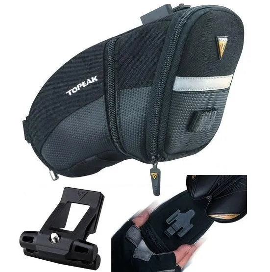 Topeak TC2252B Aero-Wedge Pack Medium w/Fixer-25 Black