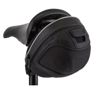 BiKASE 1064 Fat Boy Strap-On Seat Bag 75ci Black BiKase
