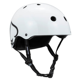 Buy glossy-white Pro-Tec Low Pro Certified Helmet
