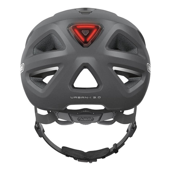 Abus Urban-I 3.0 Commuter Helmet with LED Tail Light - The Bikesmiths