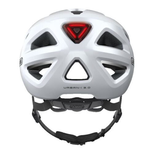Abus Urban-I 3.0 Commuter Helmet with LED Tail Light - The Bikesmiths