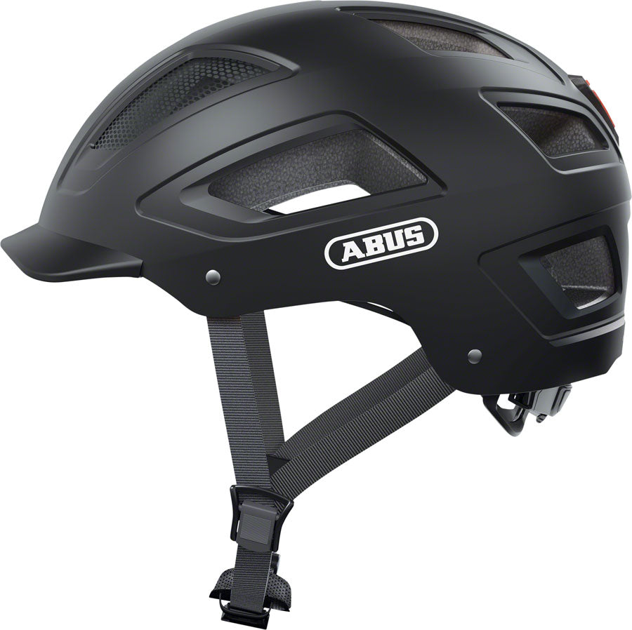 Buy velvet-black ABUS Hyban 2.0 MIPS Helmet with LED Tail Light