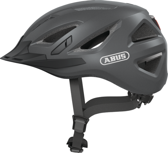 Abus Urban-I 3.0 Commuter Helmet with LED Tail Light - The Bikesmiths