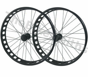 Alex Blizzerk 80 15x150mm TA Front & 190mm QR Rear Fat Bike Wheelset - The Bikesmiths