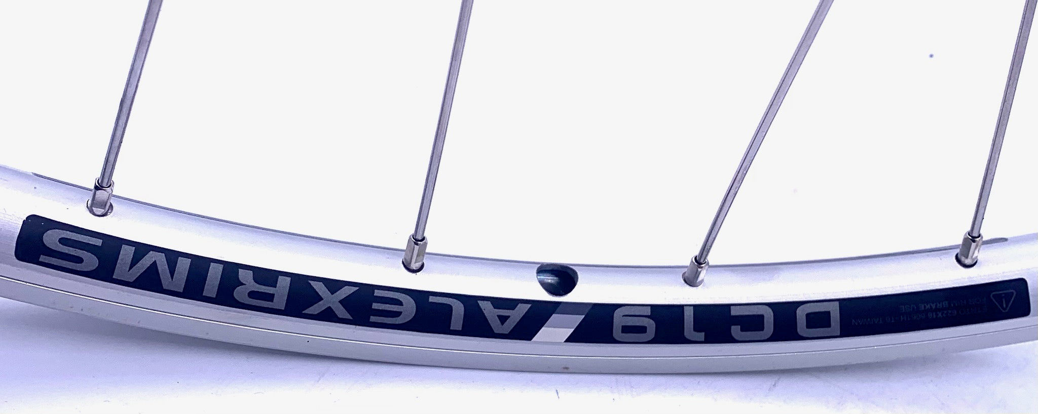 Alex DC19 700c Doublewall Hybrid  Silver QR Front Wheel