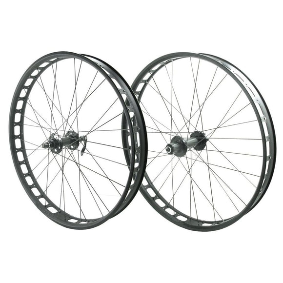 Alex Blizzerk 70 Tubeless Ready 9x135 Front and 10x190 QR Rear Fat Bike Wheelset - The Bikesmiths