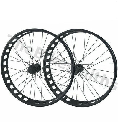 Alex Blizzerk 70 15x150 Front 12x197 Rear Fat Bike Tubeless Wheelset - The Bikesmiths