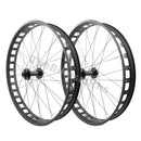 Alex Blizzerk 80 Black Fat Bike Wheelset 15x150 Front and 12x197 Rear - The Bikesmiths