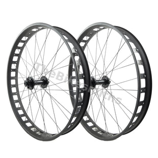 Alex Blizzerk 80 Black Fat Bike Wheelset 15x150 Front and 12x197 Rear - The Bikesmiths