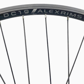 Alex DC-19 26-Inch 9x100 Front 10x135 Rear QR Black HG Cassette Type Wheelset Black - 0