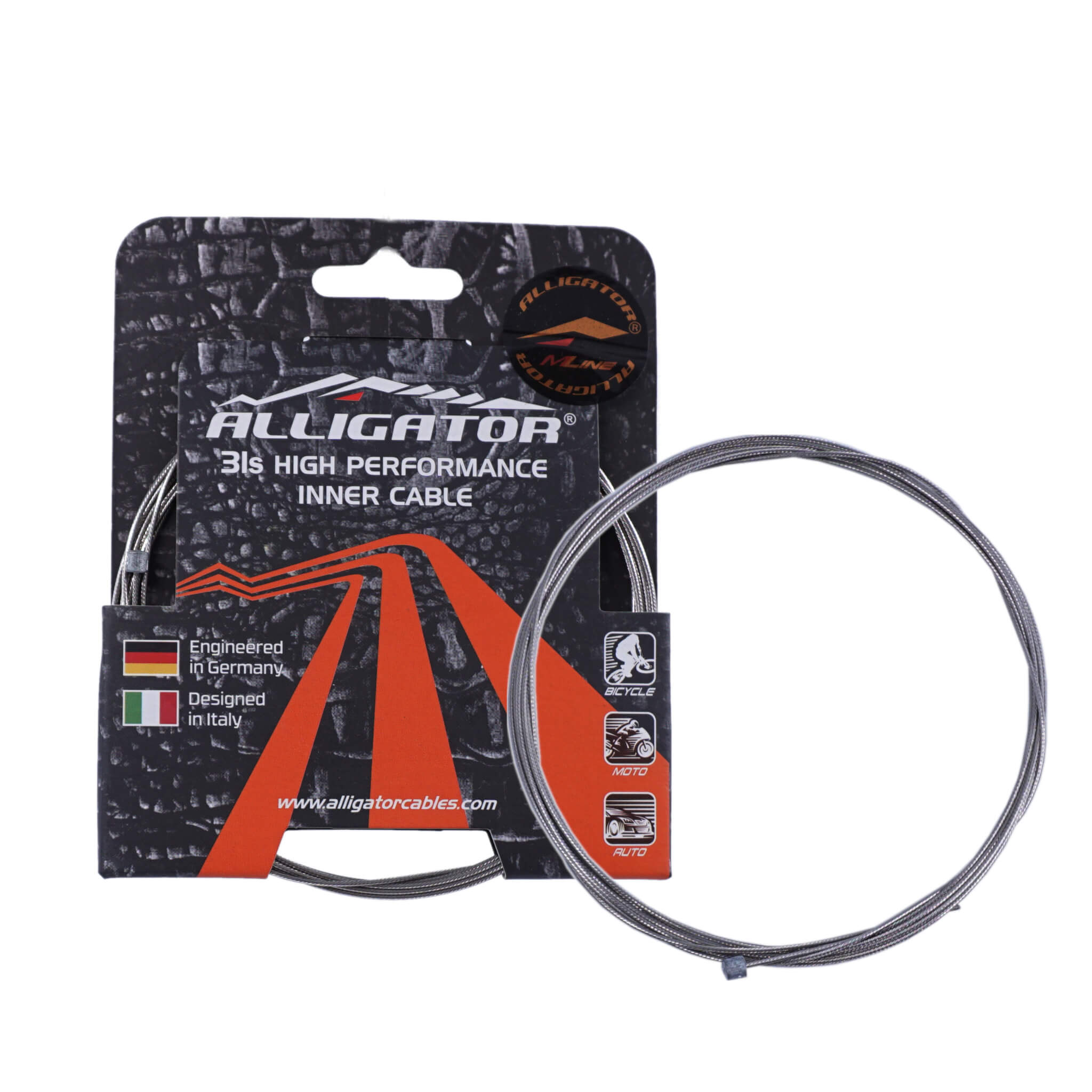 Alligator Shift Cable 31-Strand Stainless Steel - The Bikesmiths